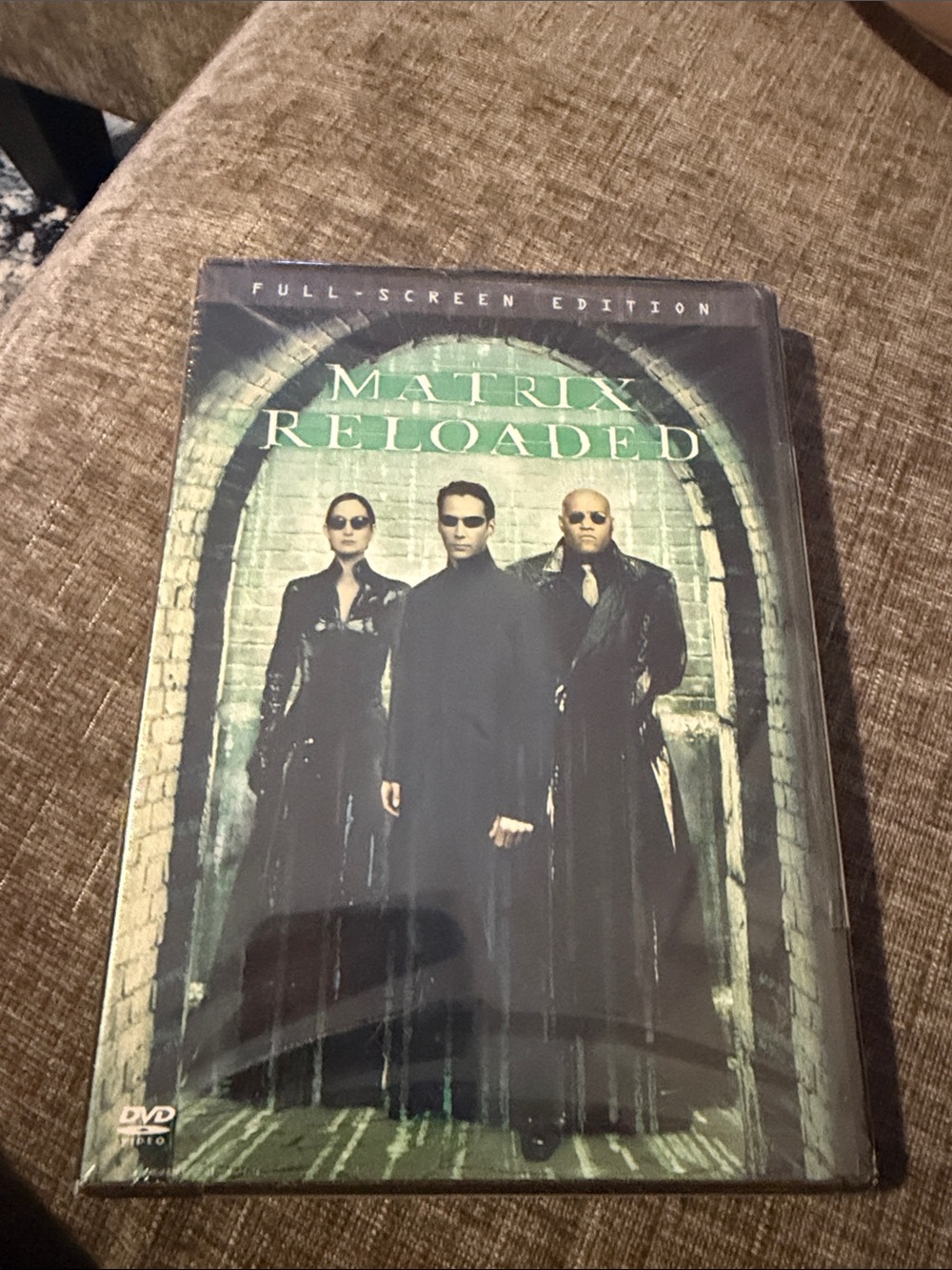 Warner Bros. The Matrix Reloaded DVD — Black and Green new